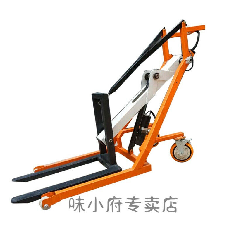 极速便携式小型叉车小型电动w叉车0.5吨液压举升搬运车简易便携式
