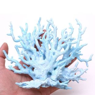 Fish Coral Branch Landscape Tank Artificial 速发1PCS Plastic