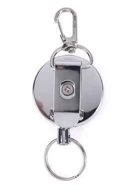 极速Clips Badge Reel Krey-Ring Id-Card-Holder Retractable El