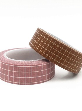 新品10M Black and Wohite Grid Washi Tape Japanese Paper DIY