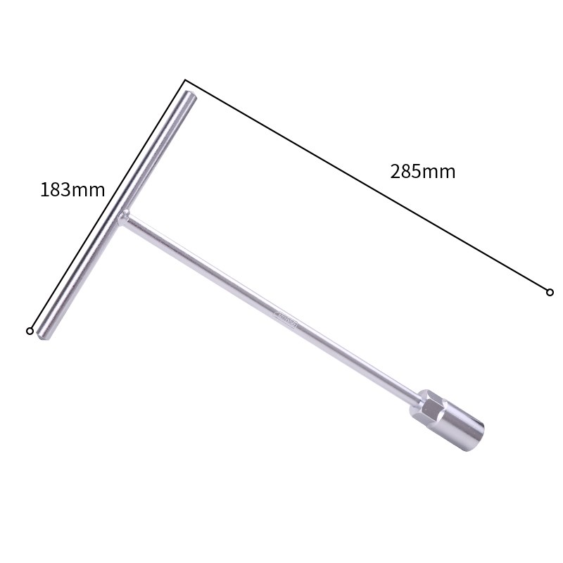 速发Deli Universal T bar Socket Spanner 17mm Socket Wrench N
