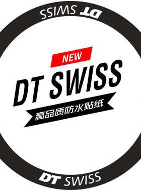 极速厂家DT轮组贴纸公路车贴死飞碳刀圈轮圈改色S反光单车个性定