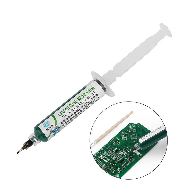 网红High Quality 10CC Green Oil V Curable Solder  Welding To 鲜花速递/花卉仿真/绿植园艺 园艺用品套装 原图主图