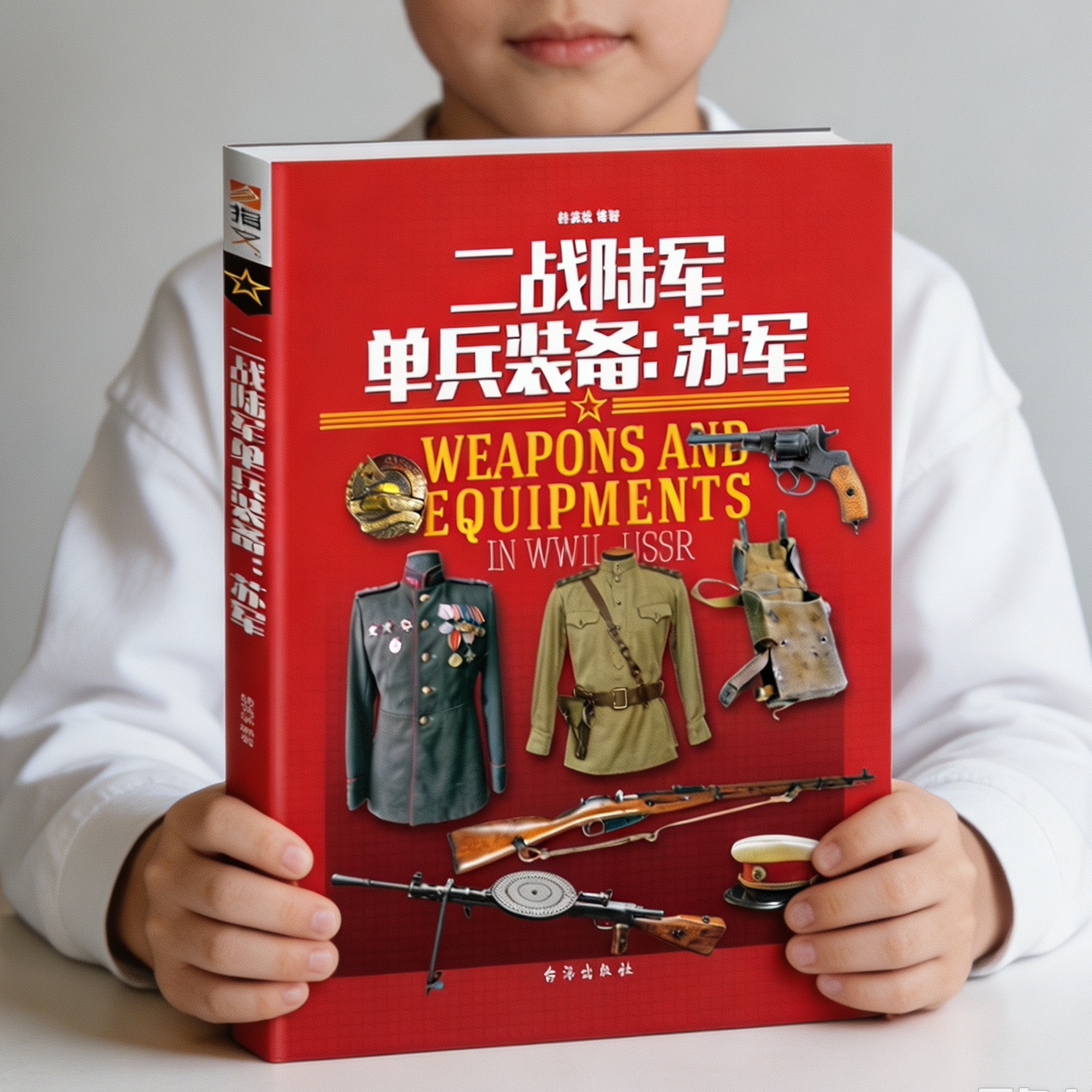 二战陆军单兵装备苏军 指文正版  苏联陆军枪支弹药军衔制服图解大全 历史故事全彩漫画6-15岁 小学生青少年男孩军事武器迷科普书