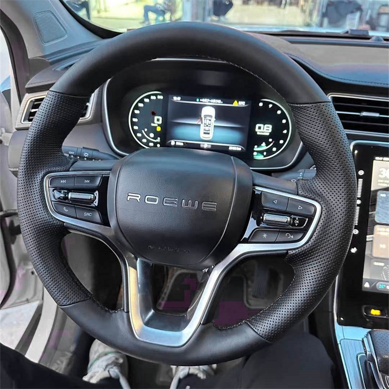 23荣威RX5新能源RX8 eMAX Ei5 i6 iMANX8EV手缝方向盘套非凡R6