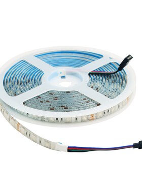 新LED灯带 24V七n彩5050RGB贴片软灯条变色爆闪灯带KTV酒吧吊顶槽