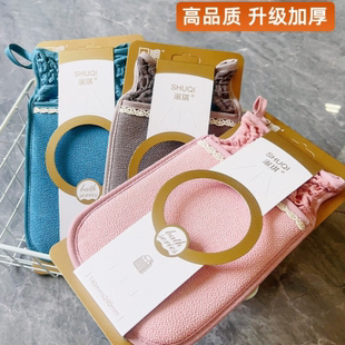 家用 搓澡巾女士洗澡搓背搓泥灰戳擦澡巾手套2024新款