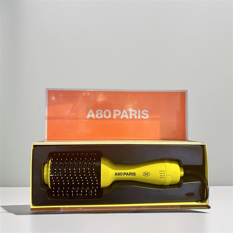 香港专柜 法国A80Paris离子吹整造型梳风筒 直发曲发快速吹风机