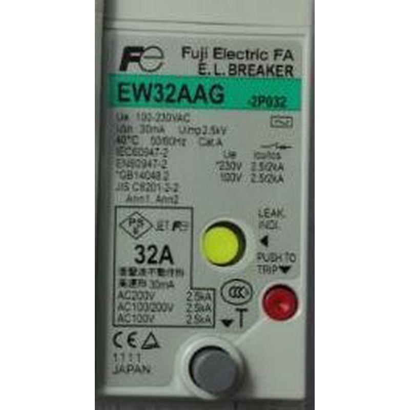 EW32AAeG2P32A富士漏电断路器EW32AAG2P10A5A富士漏电开关