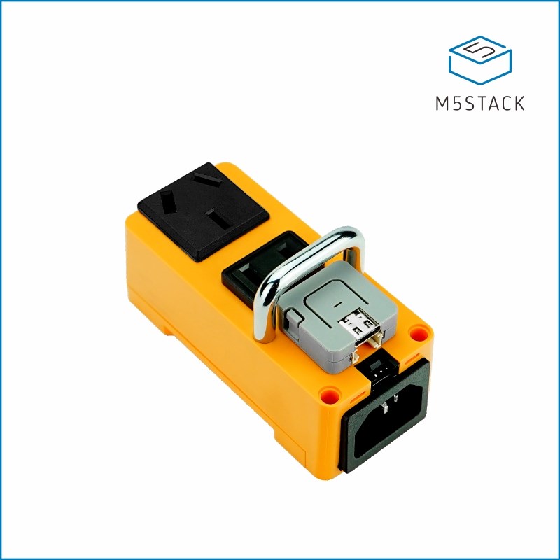 M5Stack ATOM Socket智能插座国标J插孔 LW8032高精度电能计量