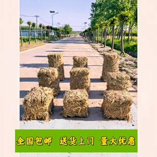 草垛干稻草墩方形圆形草垛子农家乐秋冬装饰草垛凳子田园拍摄道具