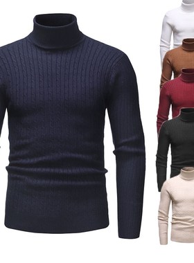 Male sweater men coat winter warm Pullover thick man clothes
