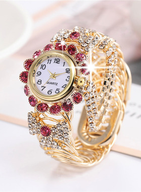 2023 op rand Luxury hinestone racelet Watch Women Watches La