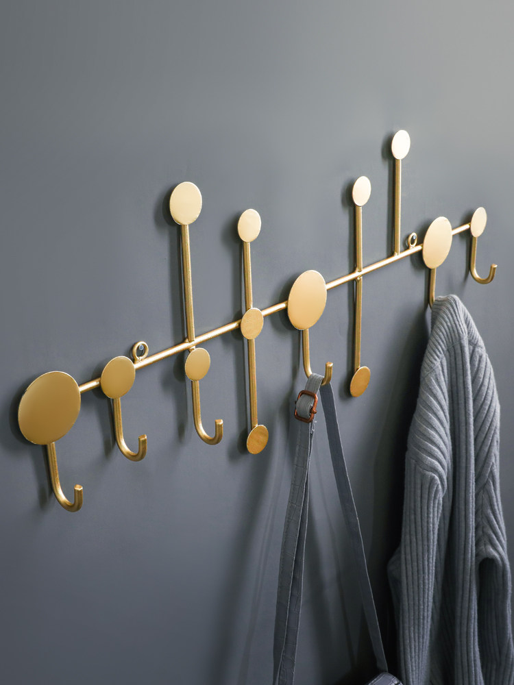 Modern Simple Door Cloth Hanger Key Hook Decoration Artwork