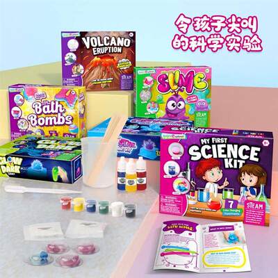 Chldren  scence experment stem educatonal toy set slme small