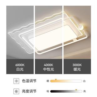 客厅主灯简约现代大气套餐组合中山灯具家用卧室灯led吸顶 新款