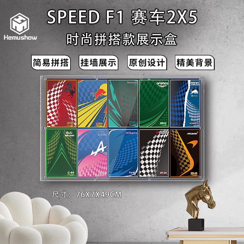 盒沐箱储77242赛车亚克力展示盒
