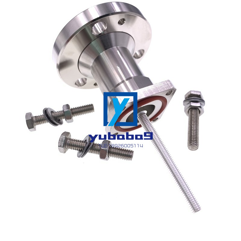 F45同轴射频大功率连接器 7r/8EIA法兰 方板4孔 M5/M8 IF70/IF110