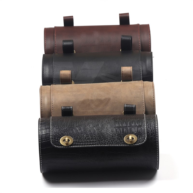 适用三阳飞度四Fiddle4踏板车D改装前后行李货架尾座圆桶筒皮挂包