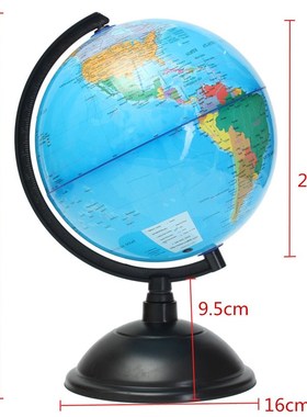 20cm World Map Foam Ball Atlas Globe English BalSl Planet Ea