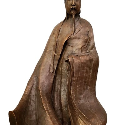 郑和名人像校园玻璃钢r铸铜广场户外纪念意义展览馆雕像街头定制