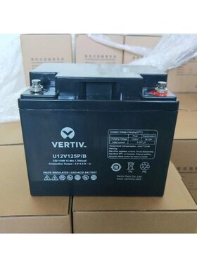维谛/艾默生蓄电池U12Vt160L/A 阀控式铅酸蓄电池 12V4H