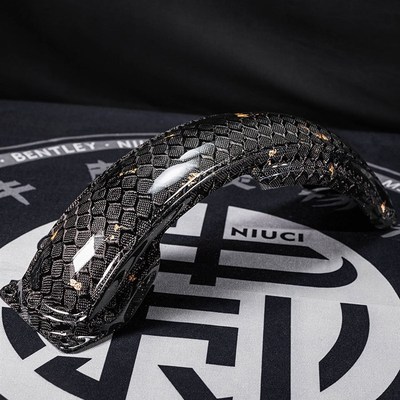 小牛电动UB/hU2/UQI改装大纹路金箔碳纤维九号机械师A10后挡泥板