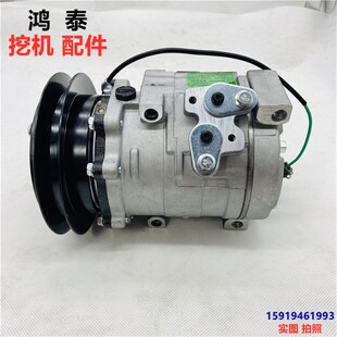 挖掘机配件卡特CAT 330/336/340/345/349D 空S调压缩机 空调冷气