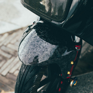 碳物社小牛电动车改装碳纤维套件NQI系列F31芯GP挡泥板前盾外壳NG