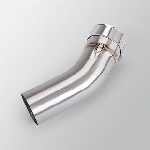 2017 不锈钢钛合金中段尾N段套装 202 ZX4RR排气管改装 摩托车ZX4R