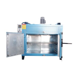 600度高温热风循环烘箱t双开门不锈钢工业烤箱轮毂退火小型干燥箱