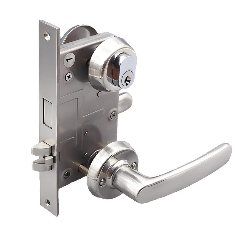 304不锈钢防火门锁C1船用舱室门防火锁轮船专P用锁CCS船级社认证