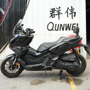 qw适用本ADV350摩托车后靠背后座靠背腰靠SDMH350T-A尾翼改装件