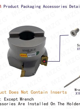 BAP300R 40-22-4Tn Clamped CNC Cutting Steel Right-Angle End