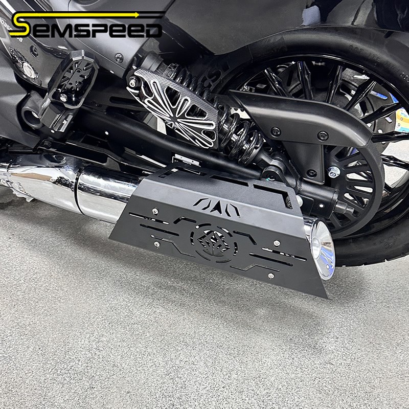 适用无极CU250 CU525 CU625改装M件 排气防烫罩 隔热配件