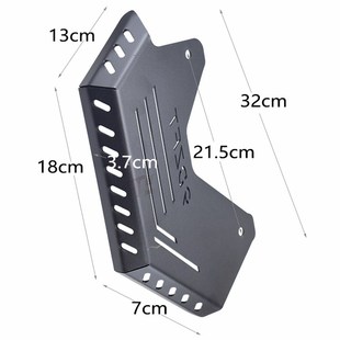 适用九号电动车猎户座DZr110P改装加宽前脚踏板无损安装扩展踩踏