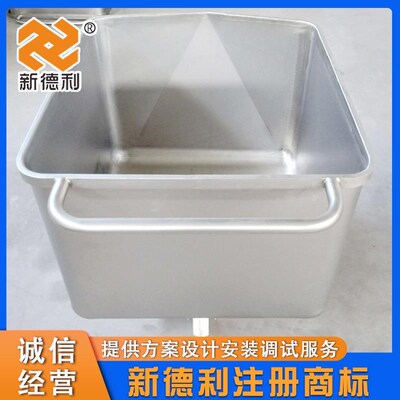 不钢鱼SLC-I片手推小料车食品锈E机械配套周转车商定用品物料料斗