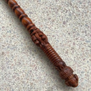 特卖雷击枣木打神鞭龙虎七星剑 道士用品法器天师剑U 龙头九节鞭