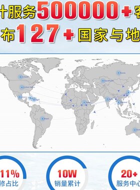 。联测在线pH计检测仪控制器工业水质测试仪KORP电极探头pH值传感