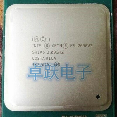 E5-2690 v2 Processor SR1A5 x3.0Ghz 10 Core 25MB Socket LGA 2