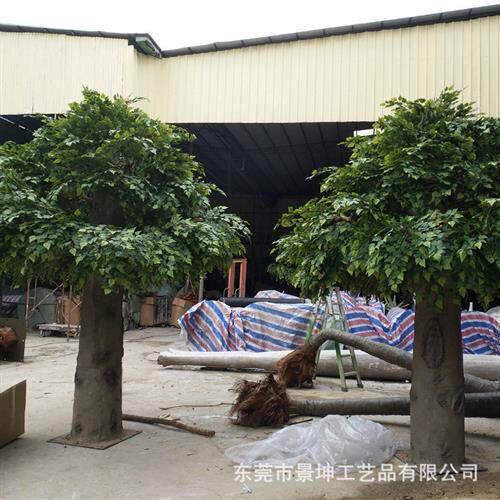 仿真白桦树人造大树源厂家供应室内外装饰设计景观树园林造景