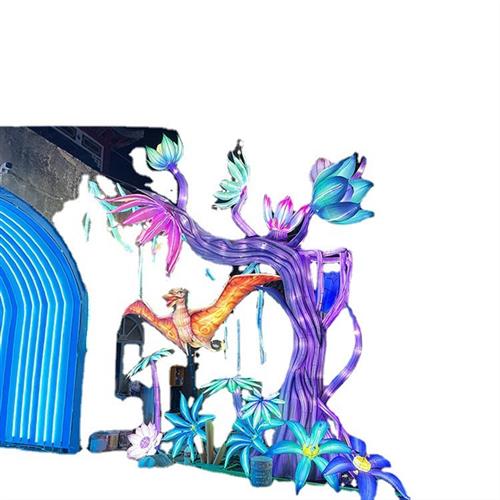 城市景区庙会花灯灯展春节节日彩灯设计制作自贡彩灯制作公司