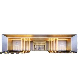 不锈钢景观廊架亭子长廊钢结构廊架户外公园造景异形廊架图纸深化