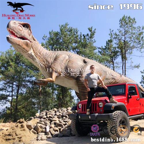 年红景区流量仿真机械电动恐龙模型仿真鲨齿龙工厂制作摆件