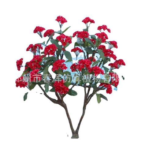 仿真树厂家仿真鸡蛋花树人造玻璃钢假树鸡蛋花树婚庆装饰树