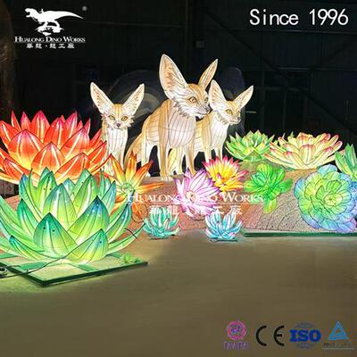 景区商场接到户外夜游文旅彩灯网红引流打卡花灯夜灯道具装饰