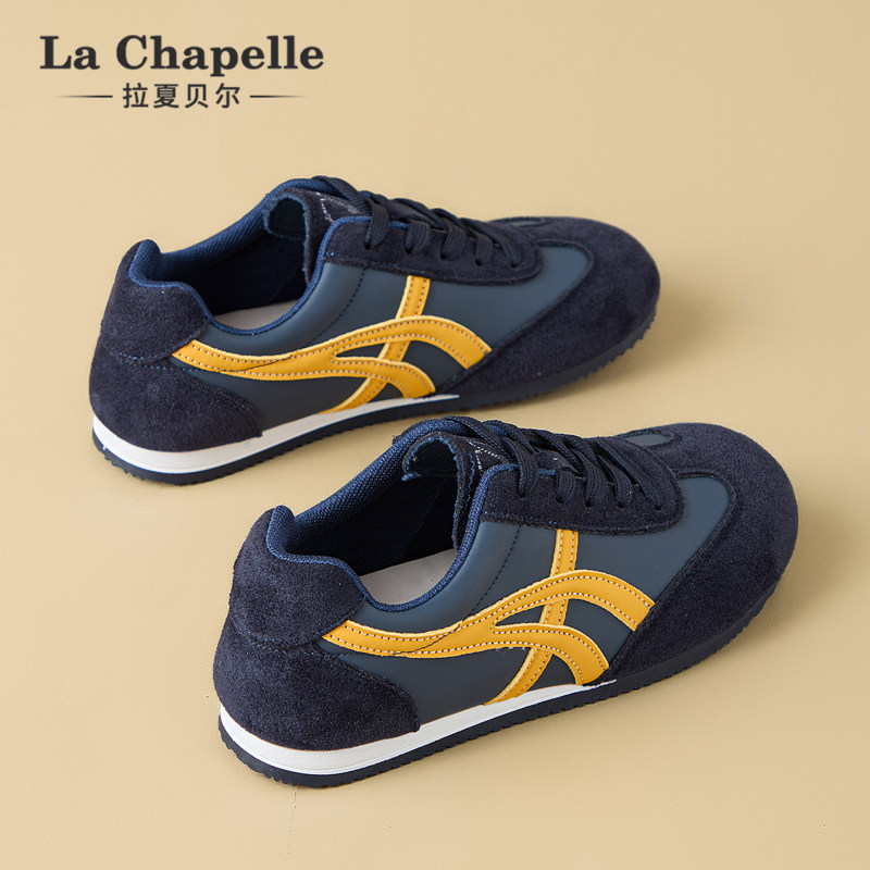 拉夏贝尔德训鞋女2026春季新款轻便百搭爆款阿甘休闲运动平底板鞋,女鞋,德训鞋,淘宝优惠券,粉丝福利购,淘宝优惠卷