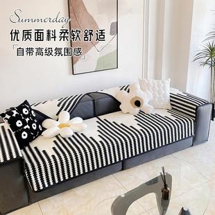 轻奢防滑防猫抓沙发垫四季 2025新款 通用沙发座垫子沙发套罩盖巾