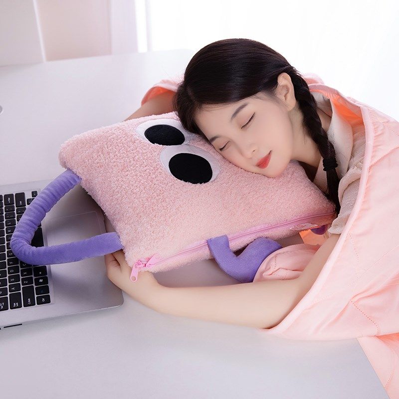新卡通两b用抱枕被子二合一汽车车载靠枕办公室午睡宿舍午休折叠,居家布艺,抱枕被,淘宝优惠券,粉丝福利购,淘宝优惠卷