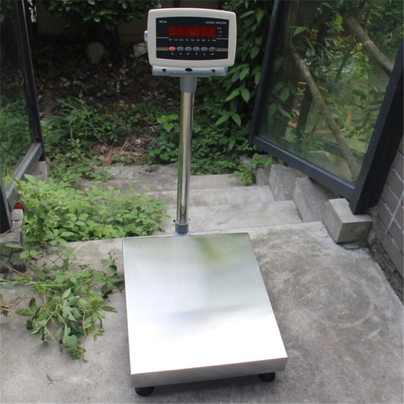 电子台秤aTCS-150kg/10g高精度磅不锈钢面板60kg工业计重电子台称